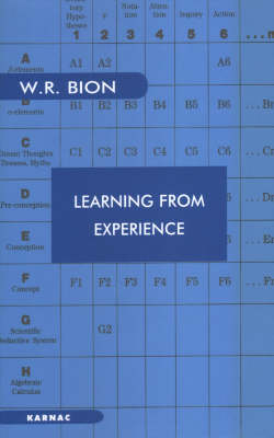 Learning from Experience -  Wilfred R. Bion