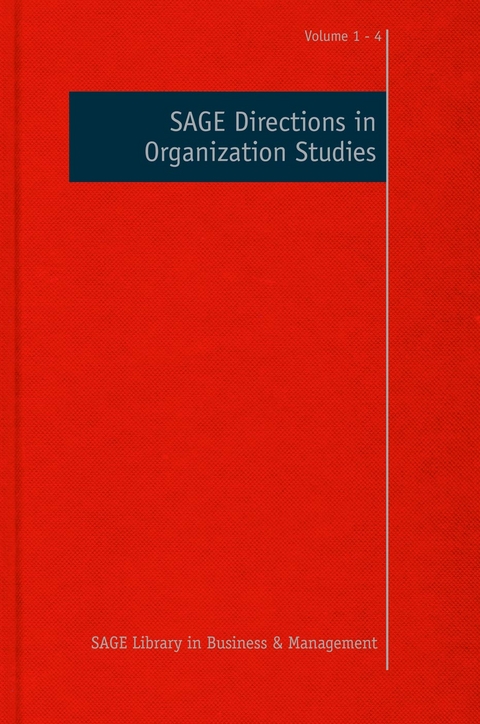 SAGE Directions in Organization Studies - 