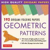 Origami Folding Papers - Geometric Patterns - 192 Sheets - Tuttle Studio