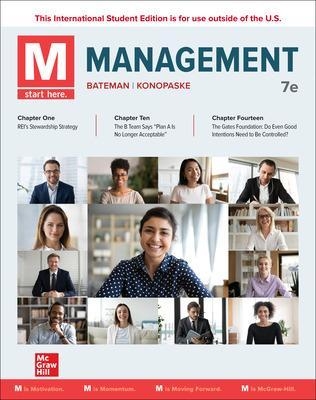 M: Management ISE - Thomas Bateman, Robert Konopaske