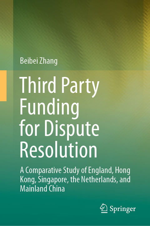 Third Party Funding for Dispute Resolution - Beibei Zhang