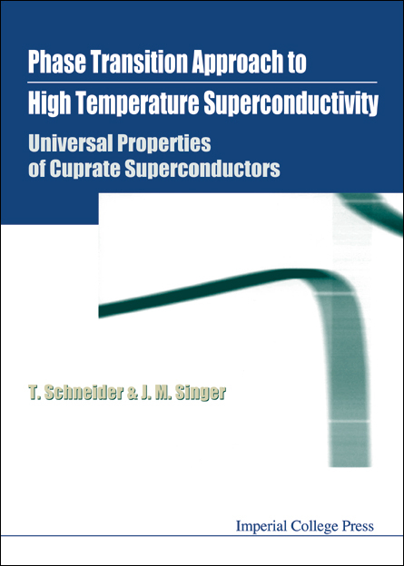 PHASE TRANSITION APPROACH TO HIGH TEMP.. - Toni Schneider, Johannes M Singer