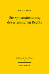 Die Systematisierung des islamischen Rechts - Rike Sinder