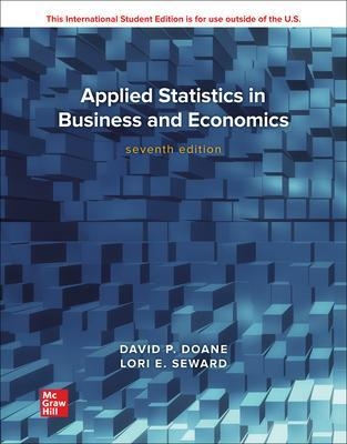 Applied Statistics in Business and Economics ISE - David Doane, Lori Seward