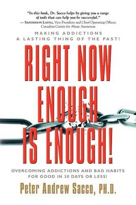 Right Now Enough is Enough! -  Peter Sacco