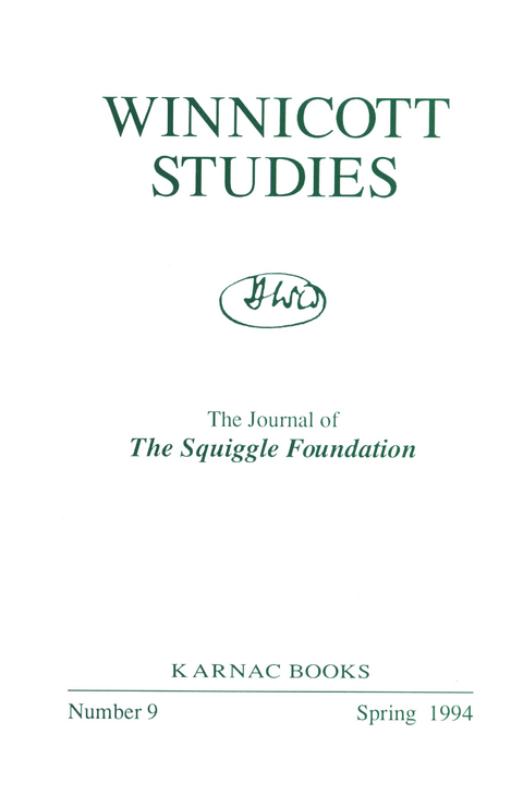 Winnicott Studies -  Squiggle Foundation,  Laurence Spurling