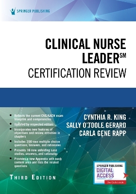 Clinical Nurse Leader Certification Review, Third Edition - 
