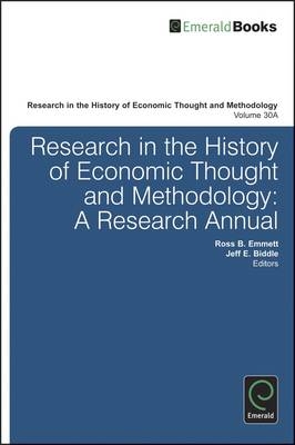 Research in the History of Economic Thought and Methodology - 