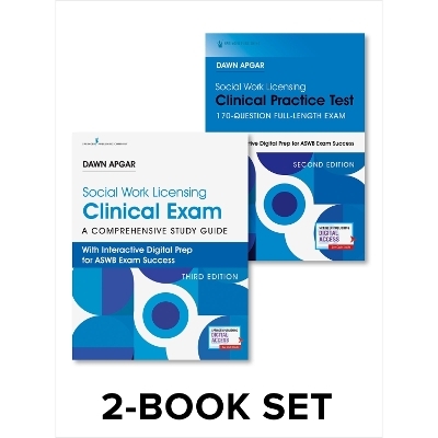 Social Work Licensing Clinical Exam Guide and Practice Test Set - Dawn Apgar
