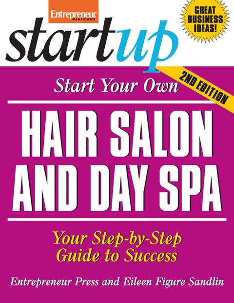 Start Your Own Hair Salon and Day Spa -  Entrepreneur Press