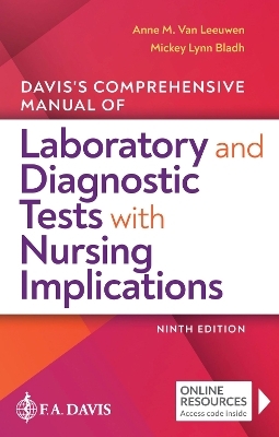 Davis's Comprehensive Manual of Laboratory and Diagnostic Tests With Nursing Implications - Anne M. van Leeuwen, Mickey L. Bladh