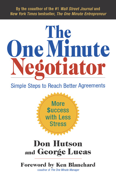 One Minute Negotiator -  Don Hutson,  George Lucas