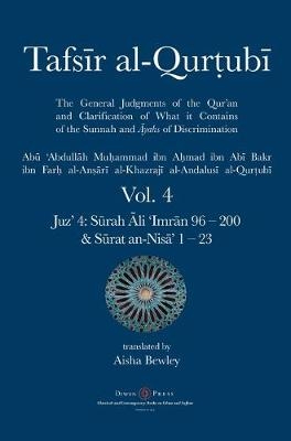 Tafsir al-Qurtubi Vol. 4 - Abu 'abdullah Muhammad Al-Qurtubi