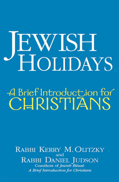 Jewish Holidays -  Daniel Judson,  Kerry M. Olitzky