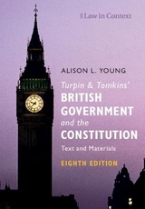 Turpin and Tomkins' British Government and the Constitution - Young, Alison L.