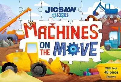 Jigsaw Book: Machines on the Move -  Igloo Books