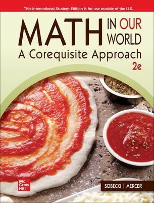 ISE MATH IN OUR WORLD: A COREQUISITE APPROACH - David Sobecki, Brian Mercer