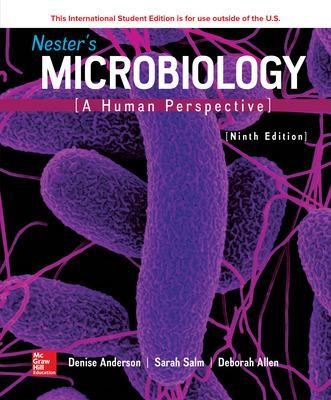 ISE Nester's Microbiology: A Human Perspective - Denise Anderson, Sarah Salm, Deborah Allen