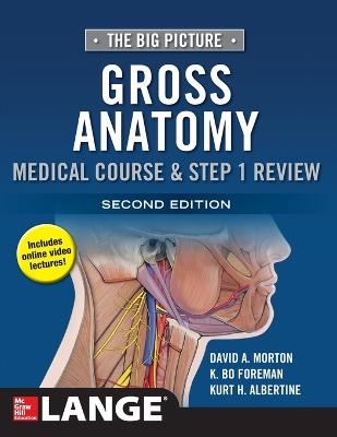 The Big Picture: Gross Anatomy, Medical Course & Step 1 Review, Second Edition - David Morton, K. Bo Foreman, Kurt Albertine