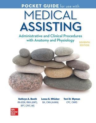 Pocket Guide for Medical Assisting: Administrative and Clinical Procedures - Kathryn Booth, Leesa Whicker, Terri Wyman