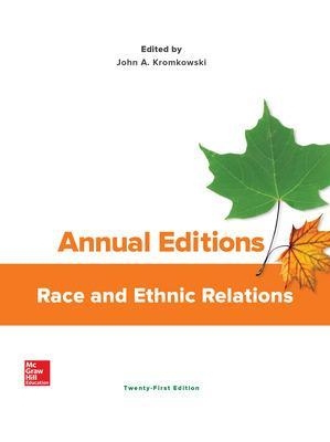 Annual Editions: Race and Ethnic Relations - John Kromkowski