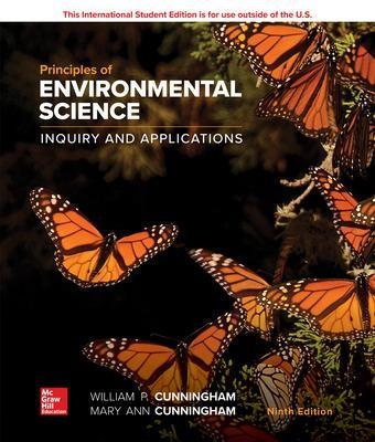 ISE Principles of Environmental Science - William Cunningham, Mary Cunningham