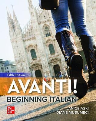 Workbook/Laboratory Manual for Avanti! - Janice Aski, Diane Musumeci, Carla Onorato Wysokinski