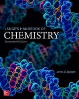 Lange's Handbook of Chemistry, Seventeenth Edition - Speight, James