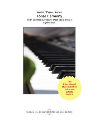 Tonal Harmony - Stefan Kostka