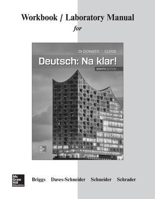 Workbook/Lab Manual for Deutsch: Na klar! - Jeanine Briggs, Lida Daves-Schneider