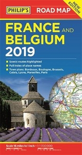 Philip's Road Map France and Belgium - Philip's Maps
