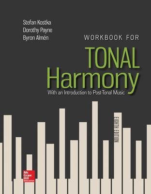 Workbook for Tonal Harmony - Stefan Kostka