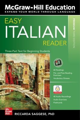 Easy Italian Reader, Premium Third Edition - Riccarda Saggese