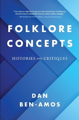 Folklore Concepts - Dan Ben-Amos