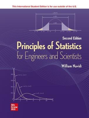 ISE Principles of Statistics for Engineers and Scientists - William Navidi