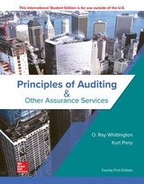 ISE Principles of Auditing & Other Assurance Services - Whittington, Ray; Pany, Kurt