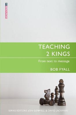 Teaching 2 Kings - Bob Fyall