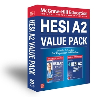 McGraw-Hill Education HESI A2 Value Pack - Kathy Zahler