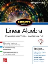 Schaum's Outline of Linear Algebra, Sixth Edition - Lipschutz, Seymour; Lipson, Marc