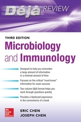 Deja Review: Microbiology and Immunology, Third Edition - Chen, Eric; Kasturi, Sanjay