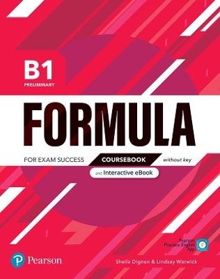 Formula B1 Preliminary Coursebook without key & eBook -  Pearson Education