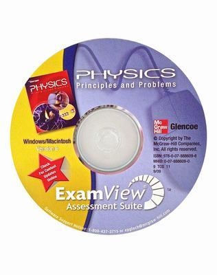 Glencoe Physics: Principles & Problems, ExamView Assessment Suite CD-ROM -  MCGRAW HILL