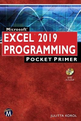Microsoft Excel 2019 Programming Pocket Primer - Julitta Korol