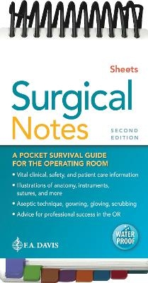 Surgical Notes - Susan D. Sheets