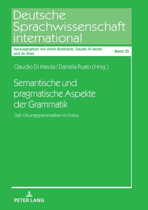 Semantische und pragmatische Aspekte der Grammatik - 