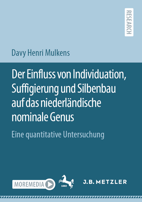 Der Einfluss von Individuation, Suffigierung und Silbenbau auf das niederländische nominale Genus - Davy Henri Mulkens