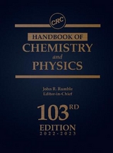 CRC Handbook of Chemistry and Physics - Rumble, John