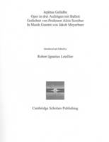 Jephtas Geluedbe Oper in drei Aufzuegen -  Robert Ignatius Letellier