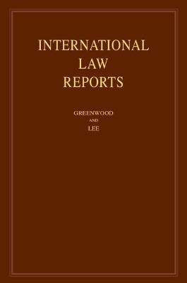 International Law Reports: Volume 192 - 