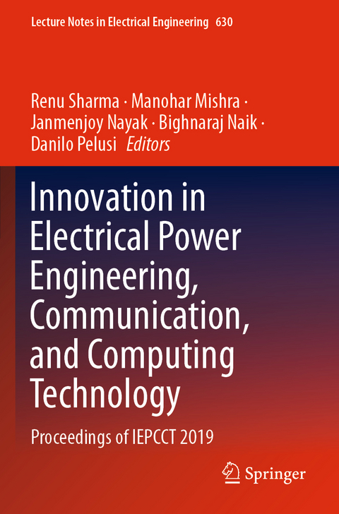 Innovation in Electrical Power Engineering, Communication, and Computing Technology - 